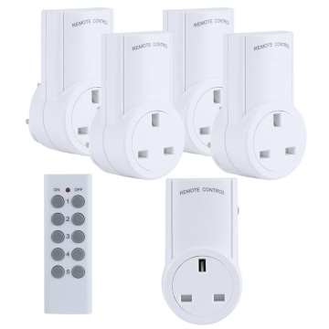 Великобритания Standard White Smart Plug с дистанционным управлением