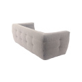 Ethnicraft N701 Fabric Three Seater bank met armleuning