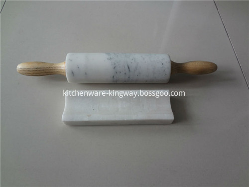 rolling pin with wood handle