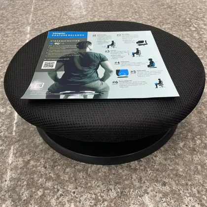 Ergonomic Seat Cushion for Posture and Core Balance
