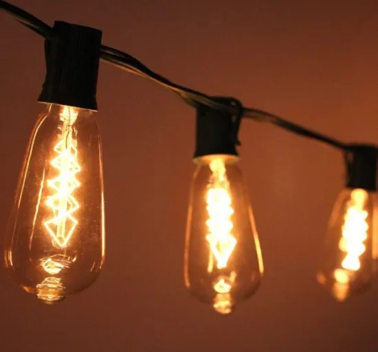 Waterproof Vintage String Lights for Patio, Garden Parties, Weddings, and Christmas