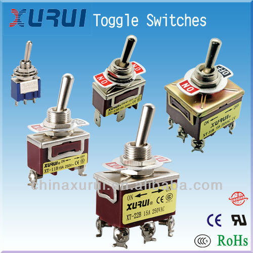 miniature Toggle Switch with UL approval manufacturer/mini Toggle Switch/ illuminated Toggle Switch