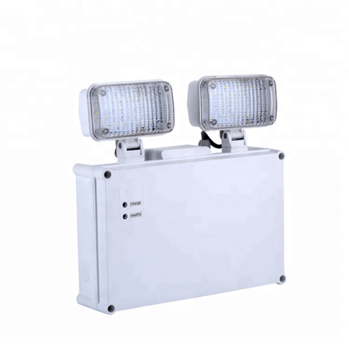 Led Twin Spot Emergency Lights Quality assurance practical emergency light Factory