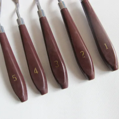 5Pcs Oil Painting Tools Art Palette Knife Spatula Set - Custom Logo Art Tools