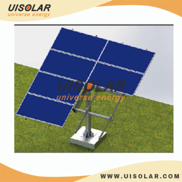 solar panel ground pole mounting system for solar power
