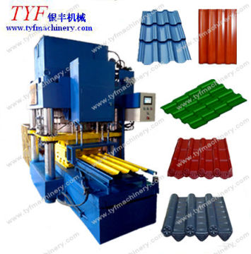 Automatic cement concrete big roof tile machine