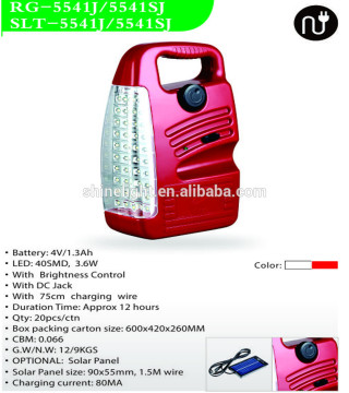 SLT-5541SJ solar led emergency light