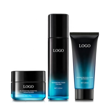 OEM Custom Private Label Organic Oil Control Men's Skin Care Set
