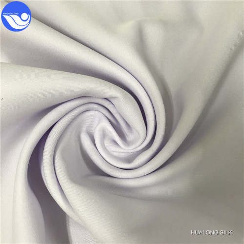 Tecido branco gabardine para roupa de proteção de pano de trabalhador