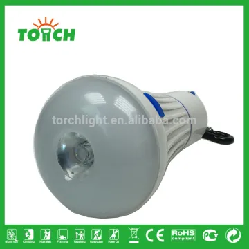 wholesale practical led bulb lamp 4 modes with hanging keychain and magnet base flashlight for camping
