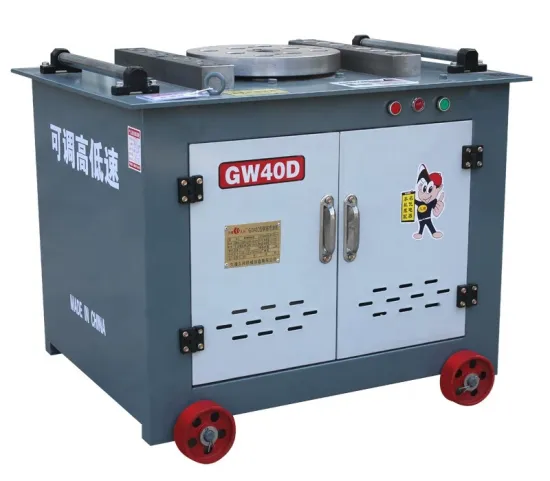 GW40D semi-automatic steel bar bender / iron rebar bending machine for construction