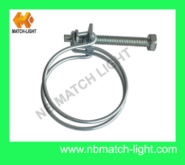 Made in China Quality Verified Carbon Steel Stainless Steel Hose Clamp