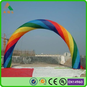 new product inflatable rainbow arch, wedding arch, infatable arch for sale
