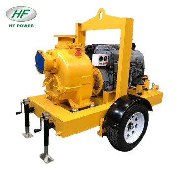 Self Priming Trash pump set with Deutz engine