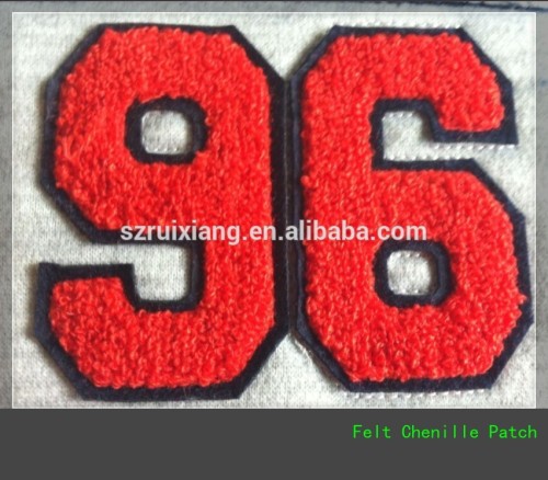 2015 Felt /Flocking Fabric Embroidered Chenille Patch