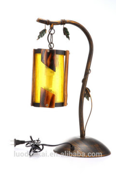 Energy saving decorative antique hotel desk night lamps