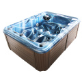 Klassischer Spa -Whirlpool für 2 Lounge -Sitze