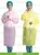 blue visit gown spunlace disposable dressing Gown