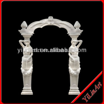 Marble Surround Door With Statue YL-M020
