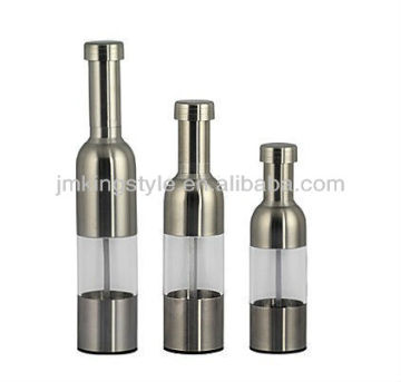 7 inch Stainless steel wine bottle pepper mill