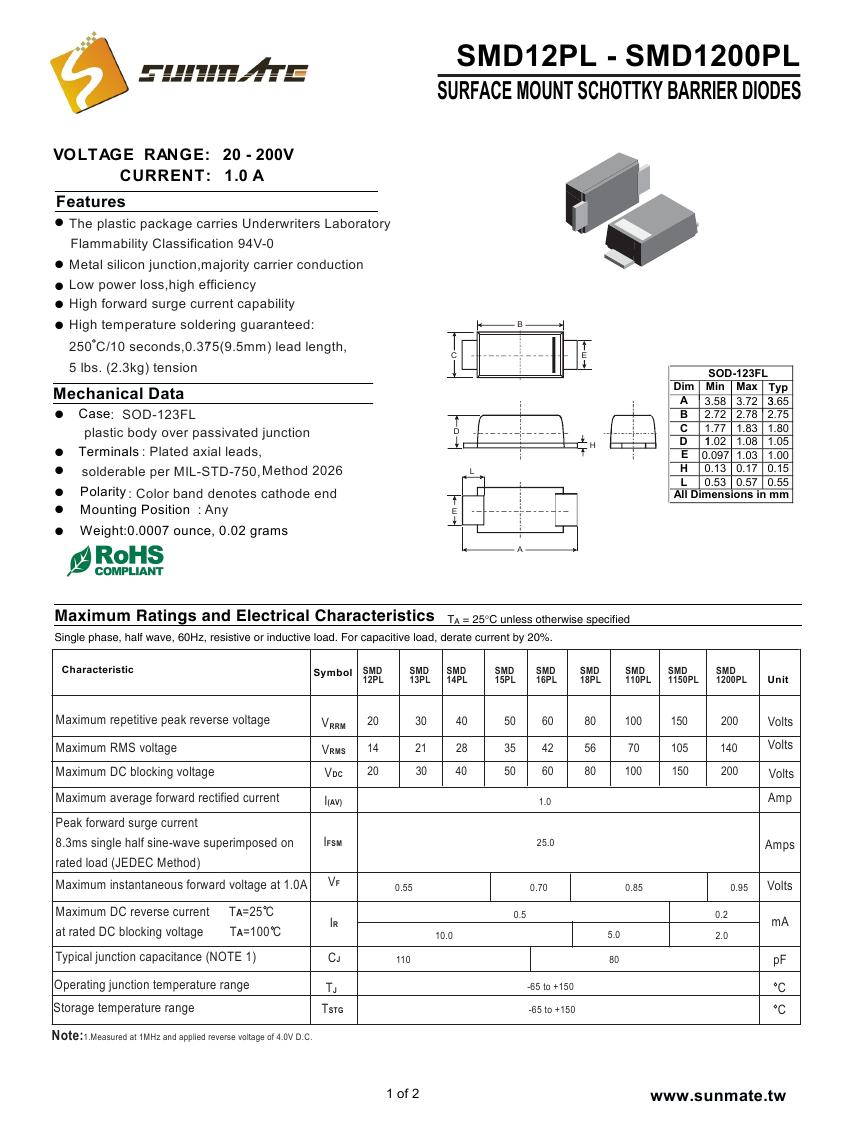 SMD12PL - SMD1200PL0000