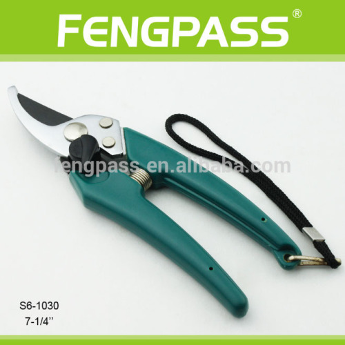 Plastic handle black blade tree pruning shears S6-1030