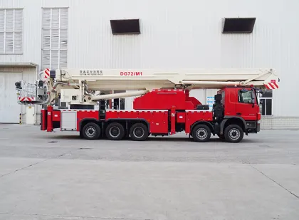 Chinese Famous 72m Firefighting Truck with Platform: An Emergency Fire Truck
