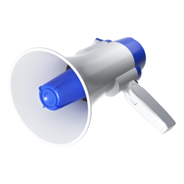 Outdoor Horn-Shaped Loudspeakers: Miniature Electronic Gadgets for Amplified Communication