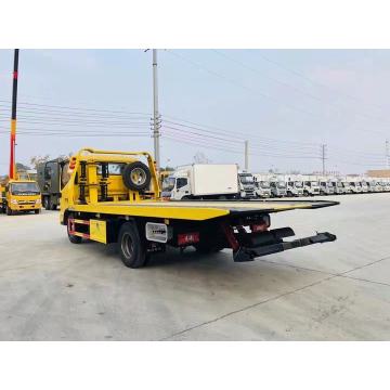 Flatbed Tow Wrecker Pick up Truck Road Rescue