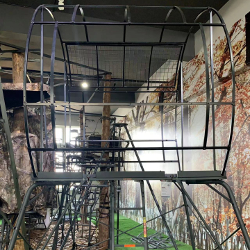 2023 Berkualitas Tinggi 5 FT Blind Platform Hunting Shoot House Rusa Pengumpan Rusa Hard Shell Hunting Blind
