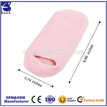 Gel Moisturizing Spa Gloves and Socks Soft Cotton with Thermoplastic Gel Repair Heal Eczema Cracked Dry Skin