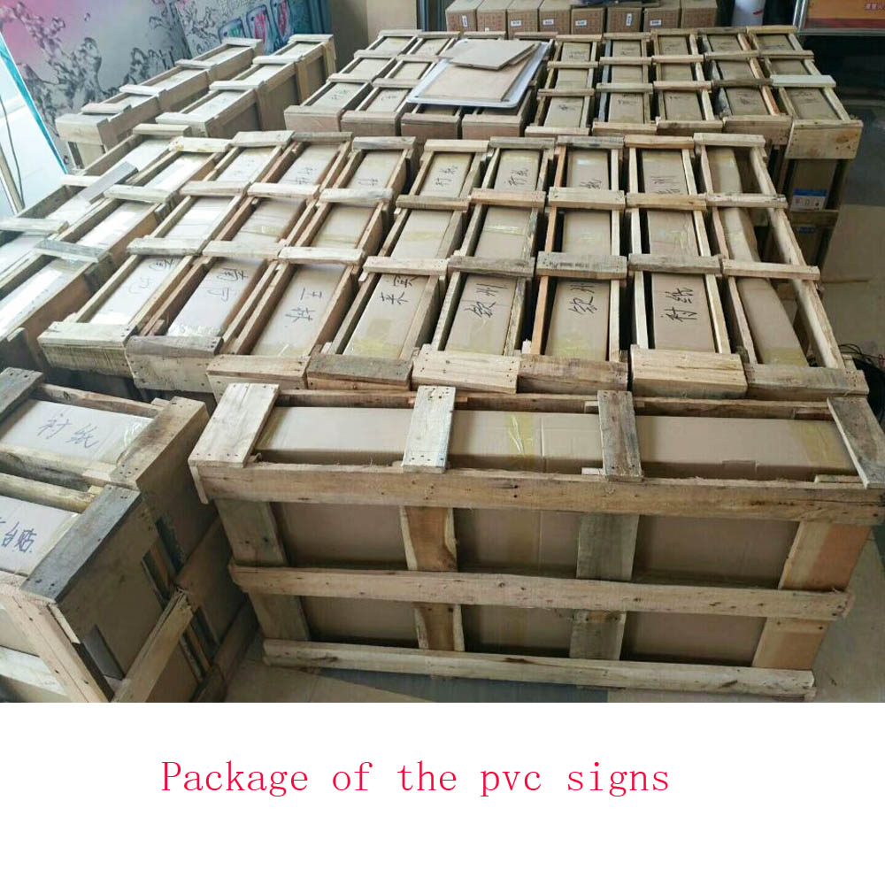 Package Of Pvc Board Sign
