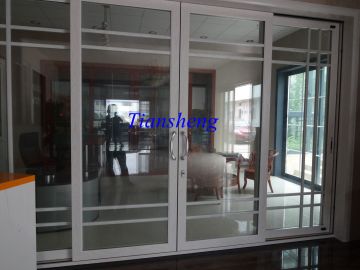 Aluminum Sliding Door with Double Galzing