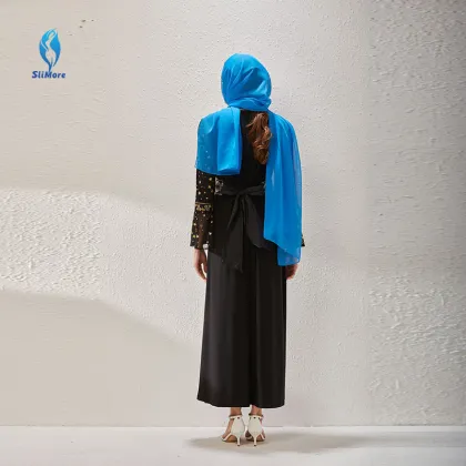 Women's Fashion Muslim Long Sleeves Abaya Islamic Clothing