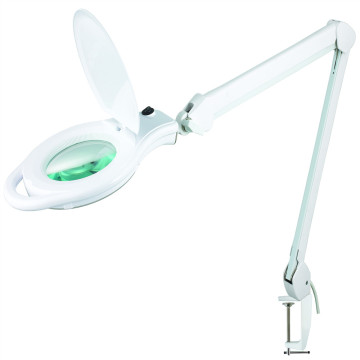 Stepless Dimmable Desk Magnifying Lamp with Light