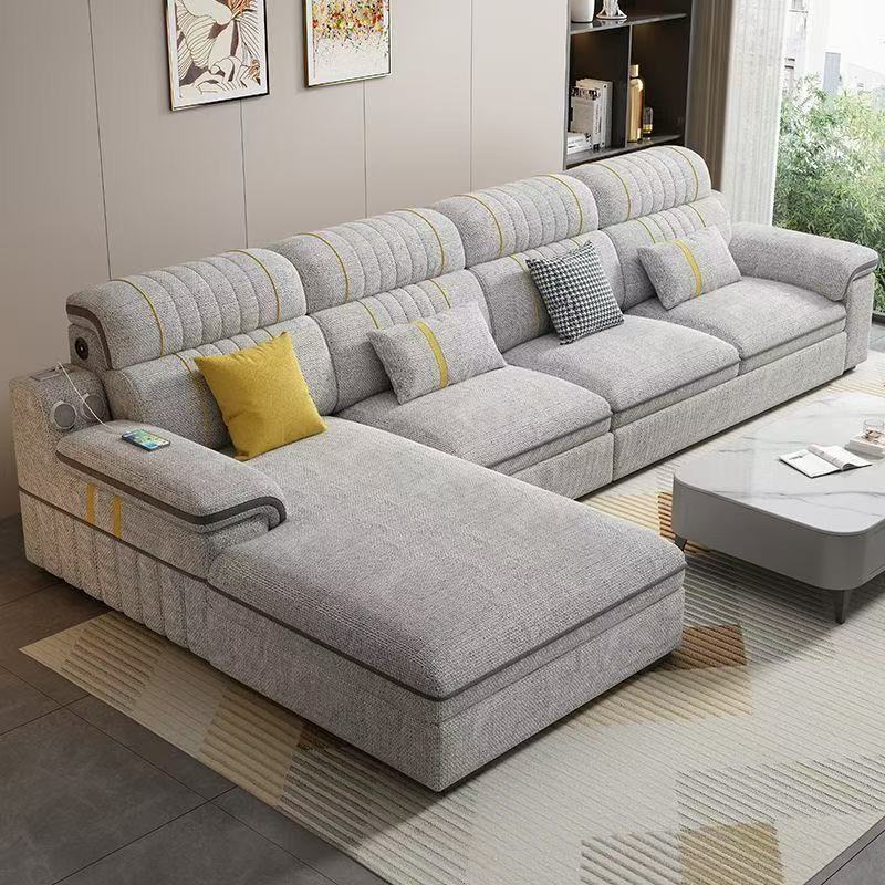 Sophisticated European-Style Sofa with Refined Look