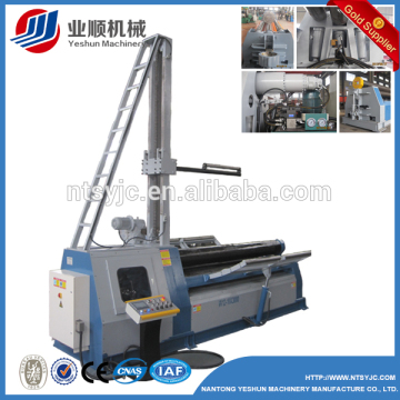 hydraulic four roller rolling machine with support rack W12 series