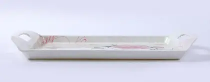 rose&butterfly designs serving trays with handle