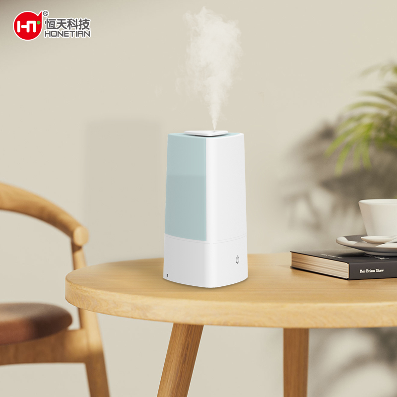 HONETIAN transparent water tank night light 3.0L capacity touch control large mist output custom colors cool mist humidifier