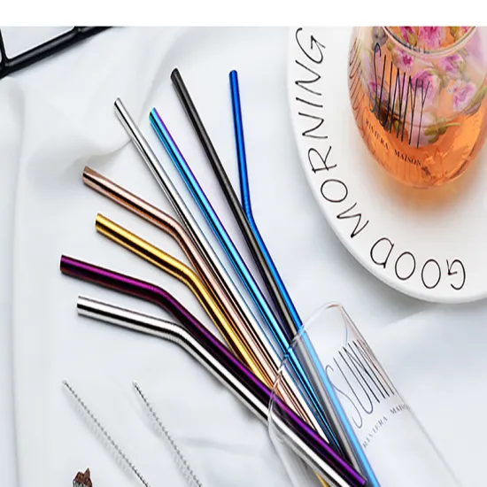 304  Environmental Protection Stainless Steel Straws Set