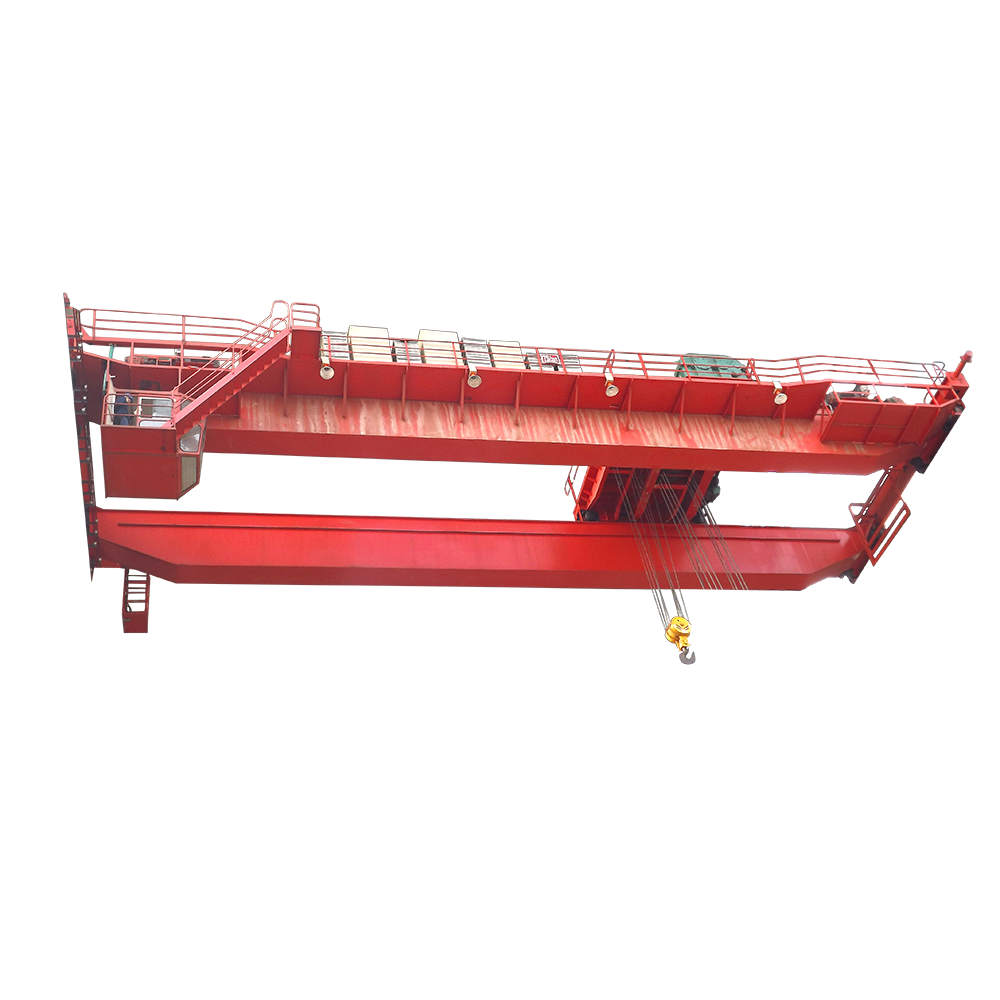 محطة توليد الكهرباء 60ton / 80ton Double Girder EOT Bridge Crane