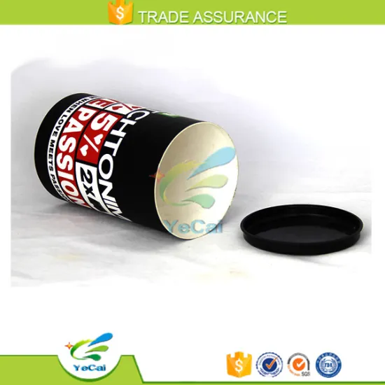 Factory machine made round tin containers for packaging customizable