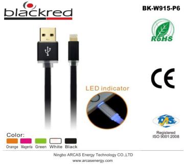 Blackred brand Wholesale price colorful micro usb cable/new coming high end right micro usb cable