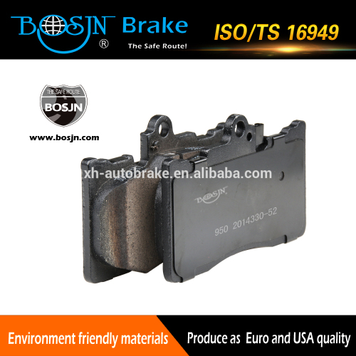 Ceramic brake pad D1118 favorabie price for lexus