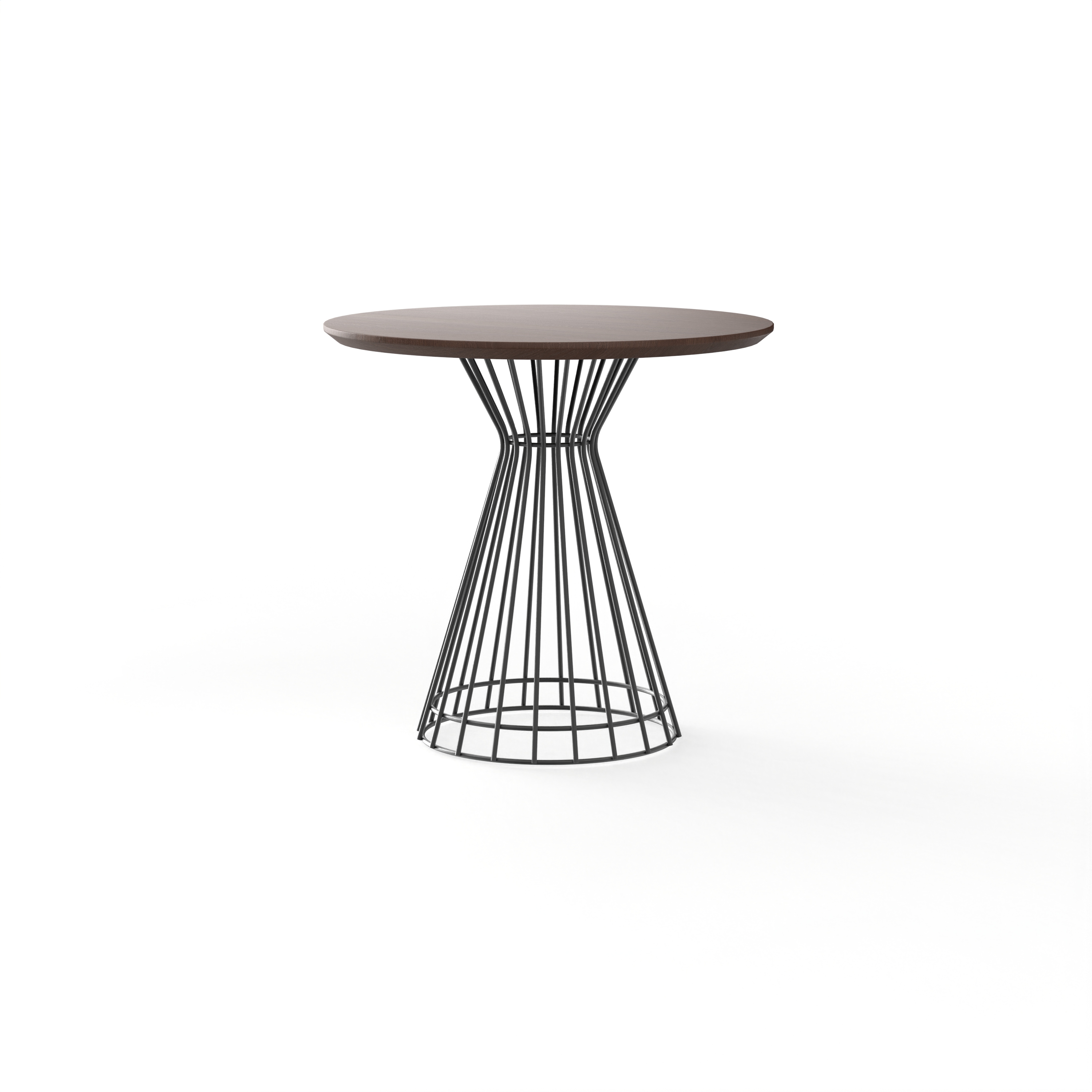 Round Wood Coffee Table