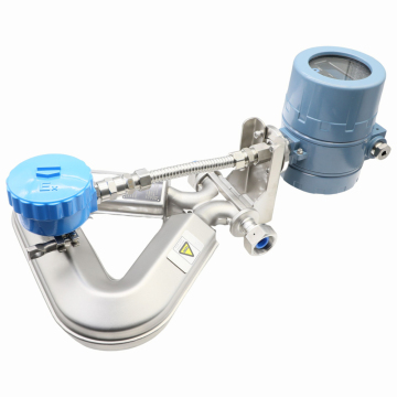 Metro di flusso RS485 ad alta precisione per acqua, liquido, ossigeno, GPL, misuratore di massa del gas naturale - Coriolis