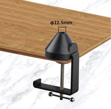 New Design Suspension Pole Clamp Bracket Fittings and Base for Microphone Stand