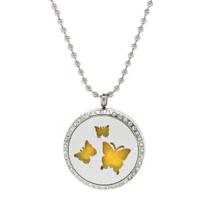 Aromatherapy diffusing locket