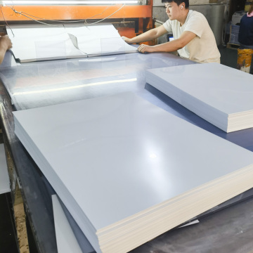 Glossy White Pvc Plastic Sheet