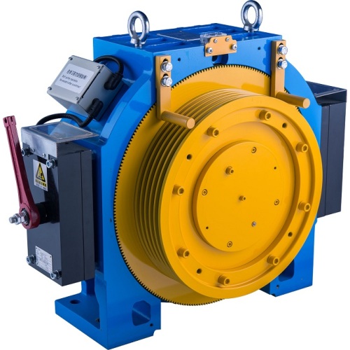 Gearless Traction Motor voor MR en MRL Lift